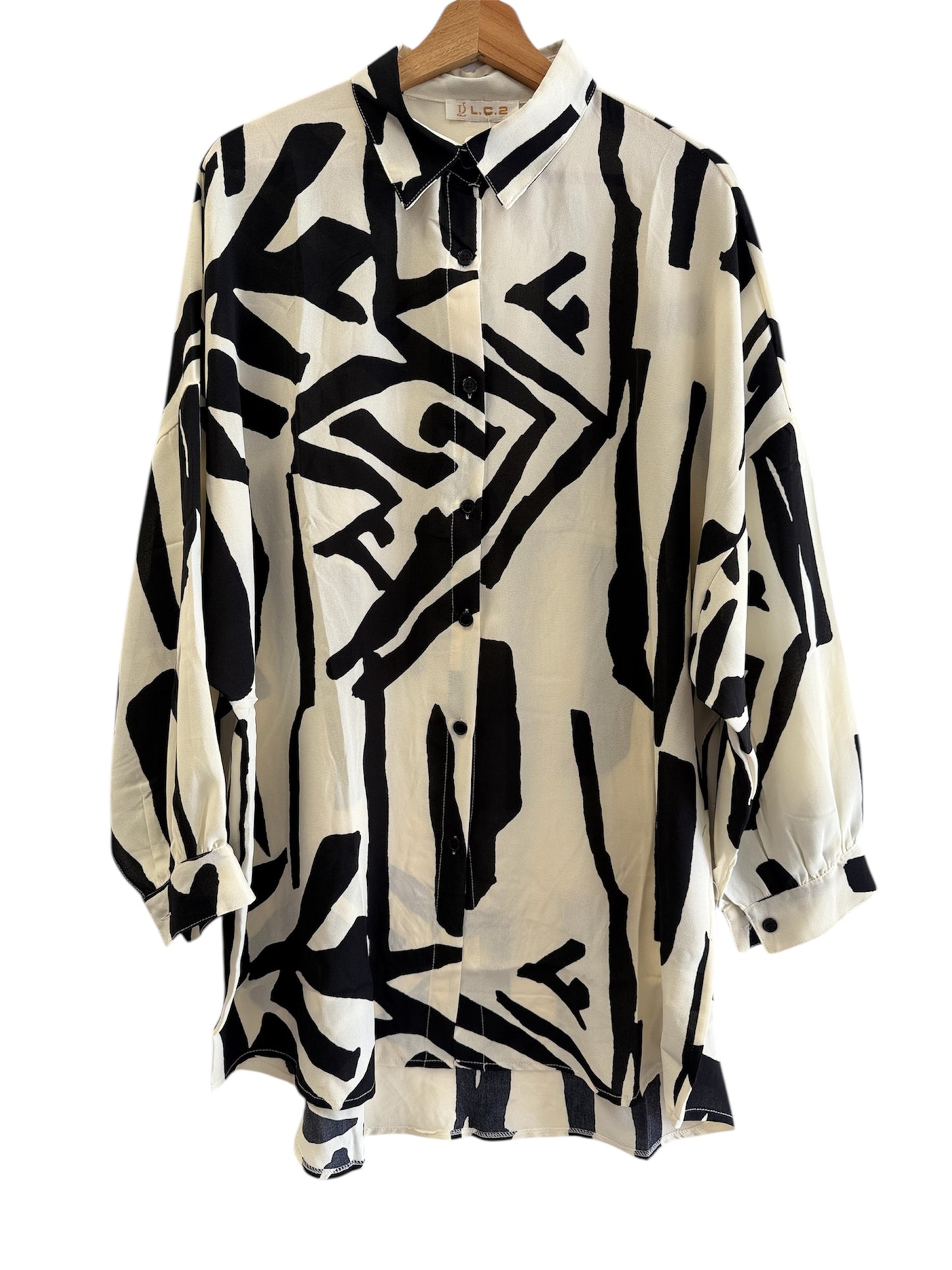Yara – Zweiteiler mit abstraktem Print