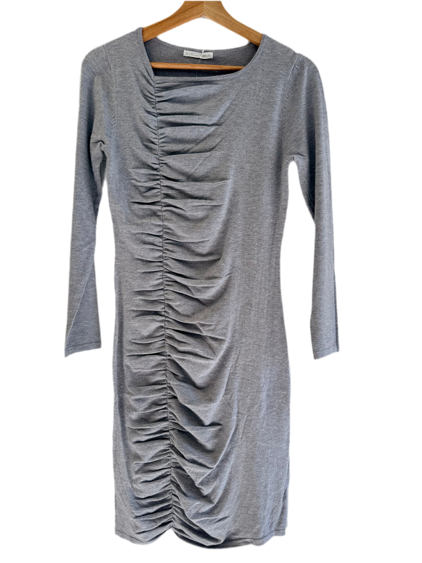 Cara – Figurbetontes Kleid mit Raffung