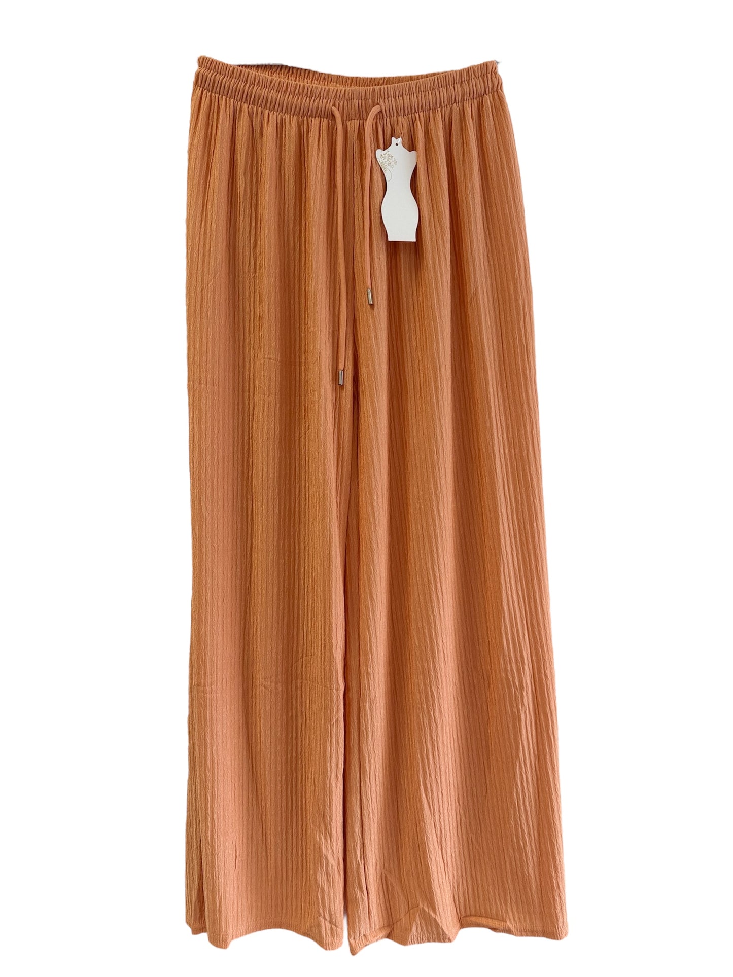 Elina – Crinkle-Hose mit Kordelzug