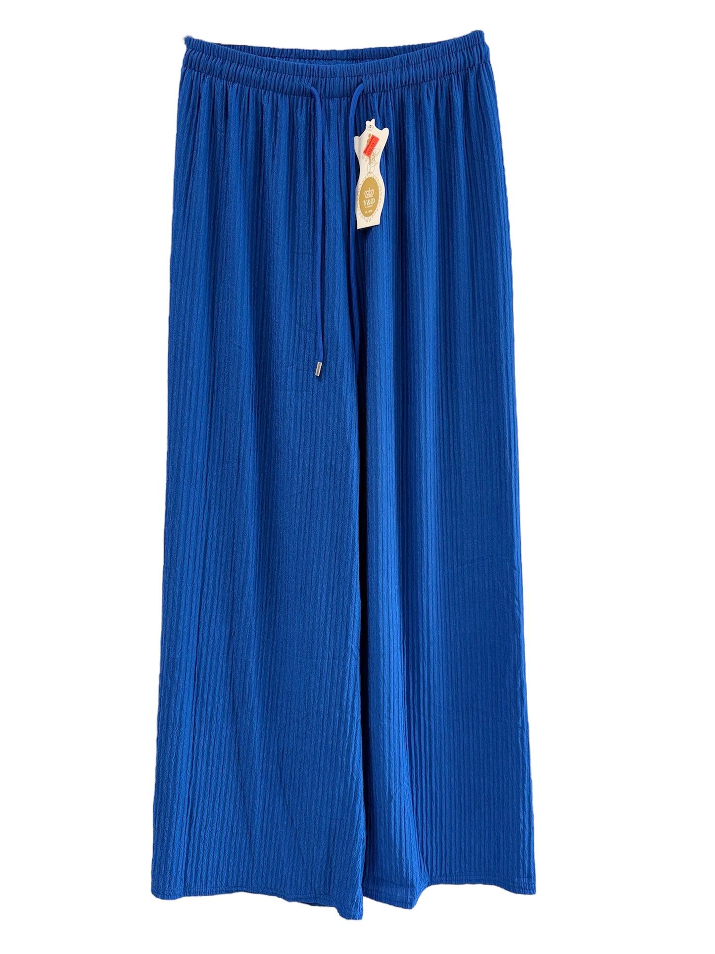 Elina – Crinkle-Hose mit Kordelzug