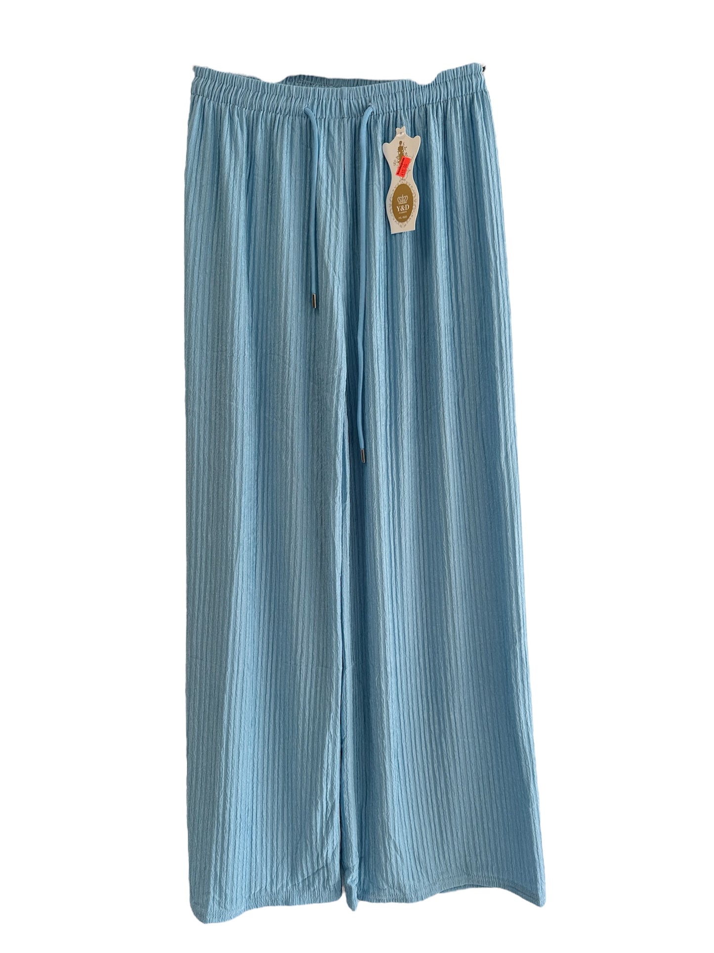 Elina – Crinkle-Hose mit Kordelzug