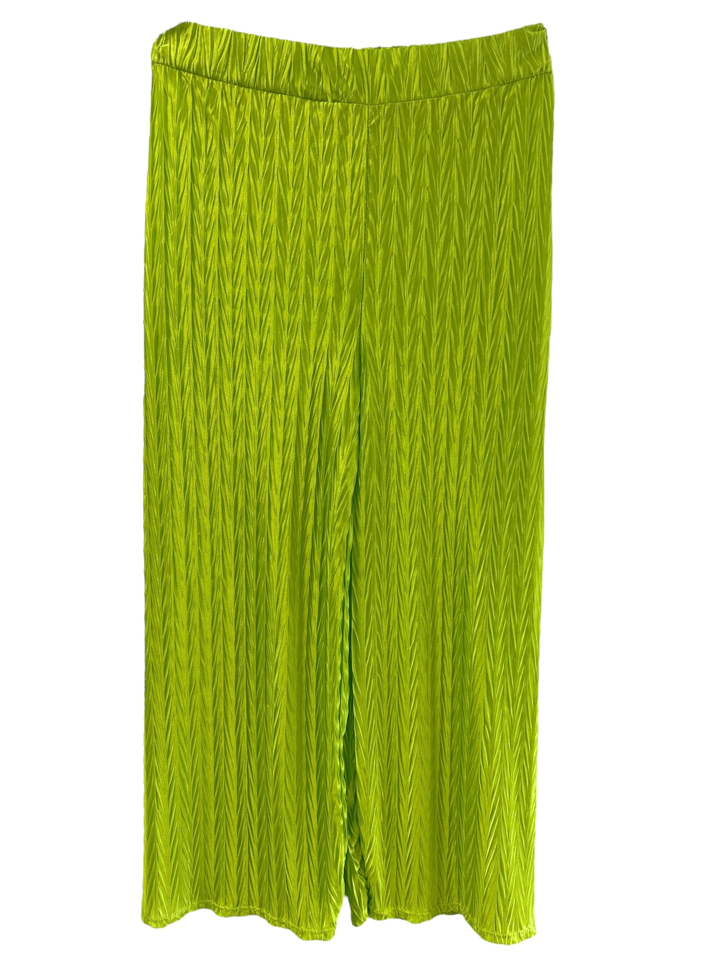 Liora Blouse Edition – Plissee-Zweiteiler in Lime
