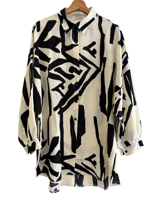 Yara – Zweiteiler mit abstraktem Print