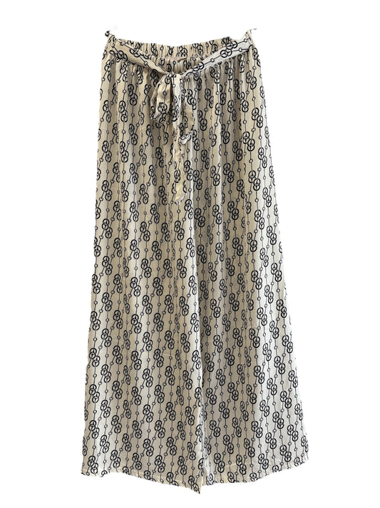 Yara – Plisseehose mit Wellenprint