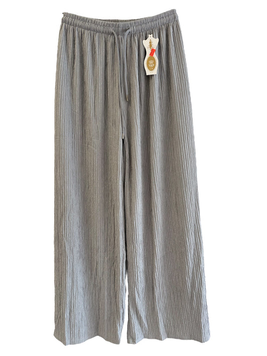 Elina – Crinkle-Hose mit Kordelzug
